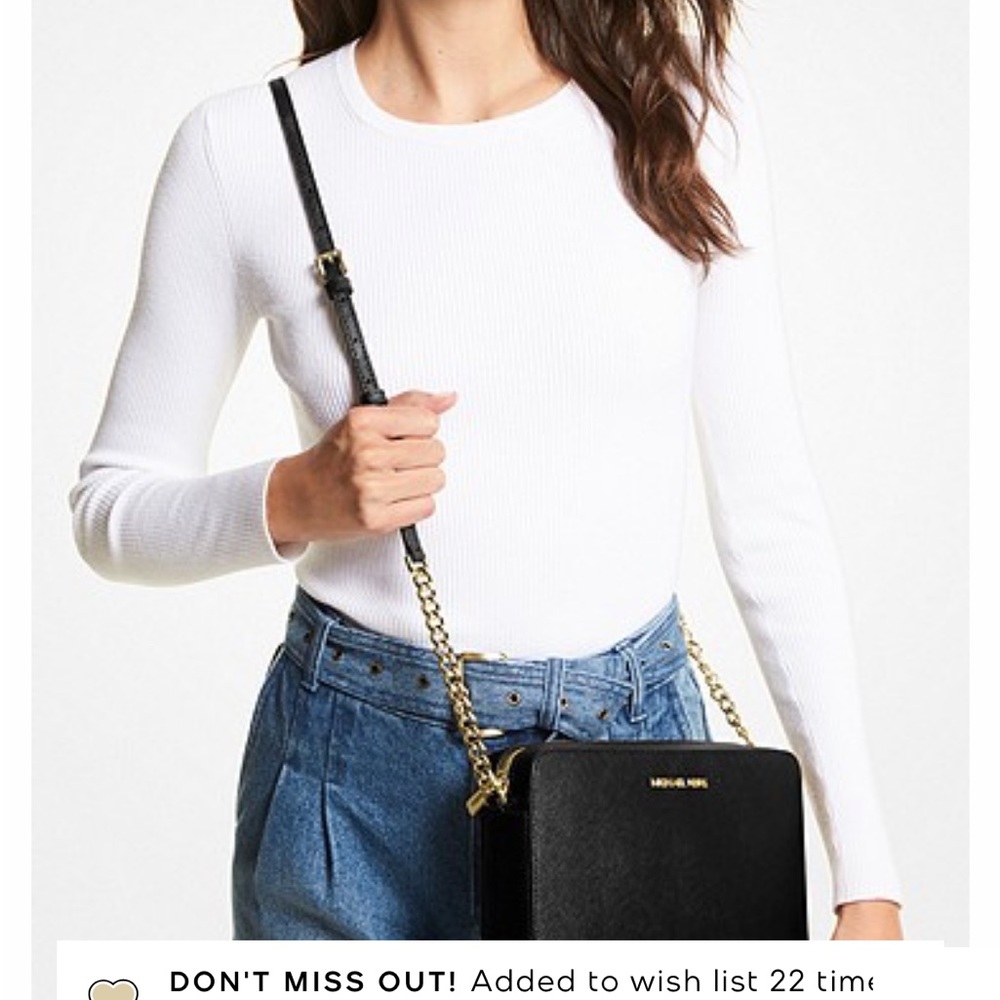 Black Michael kors crossbody/shoulder bag